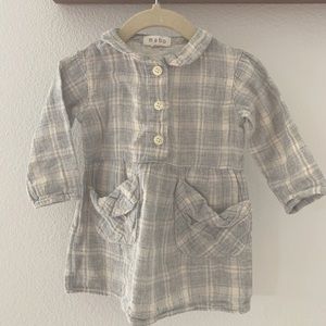 mabo check dress 18m